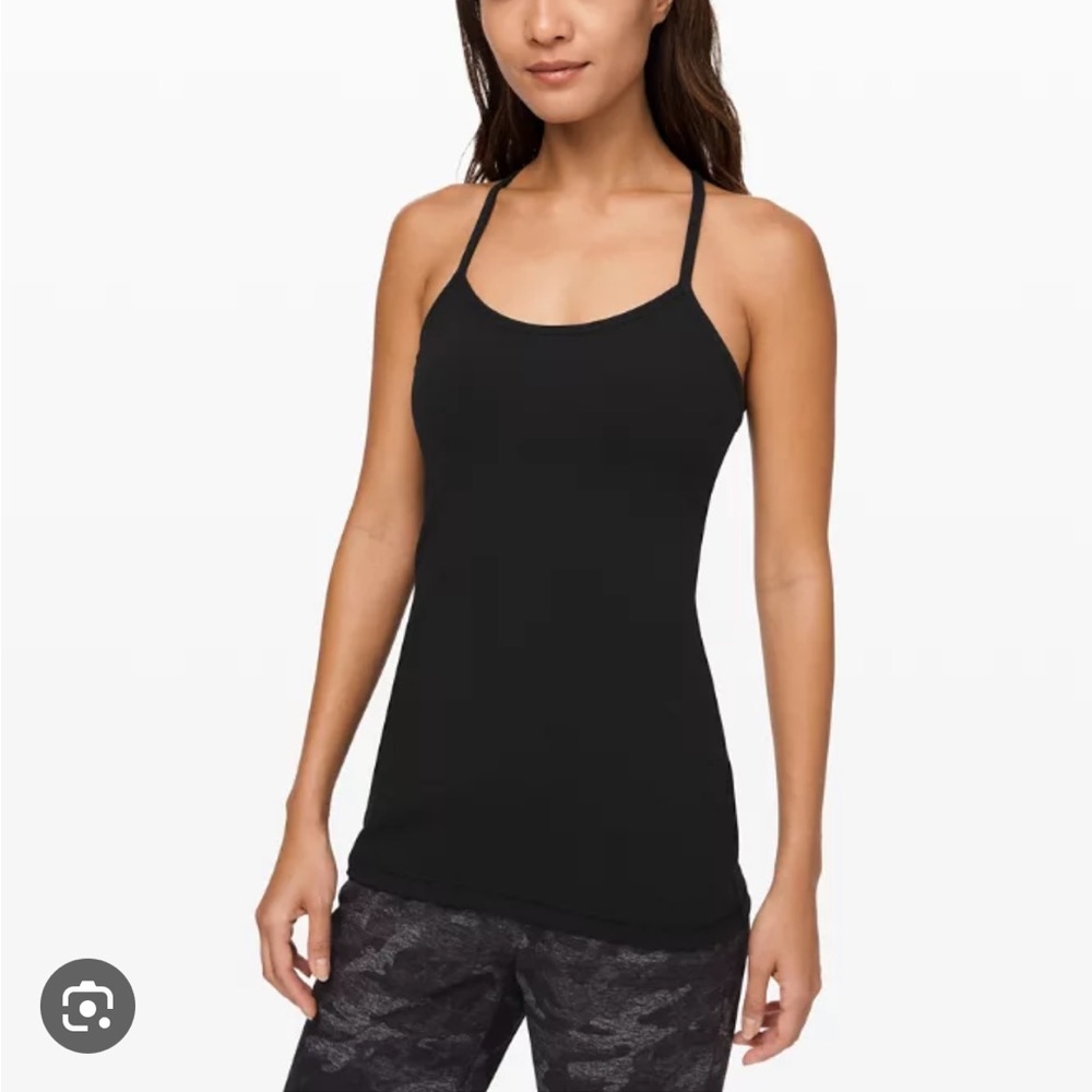 Lululemon Power Y Tank Long black